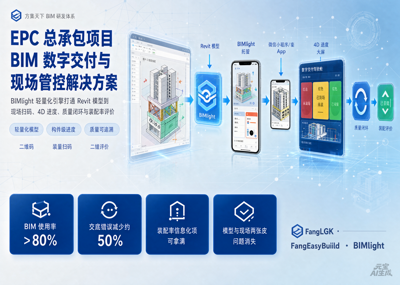 EPC 总承包项目「BIM 数字交付与现场管控」解决方案